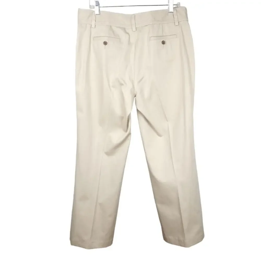 EDDIE BAUER Women's Khaki Chino Pants  12. NWOT